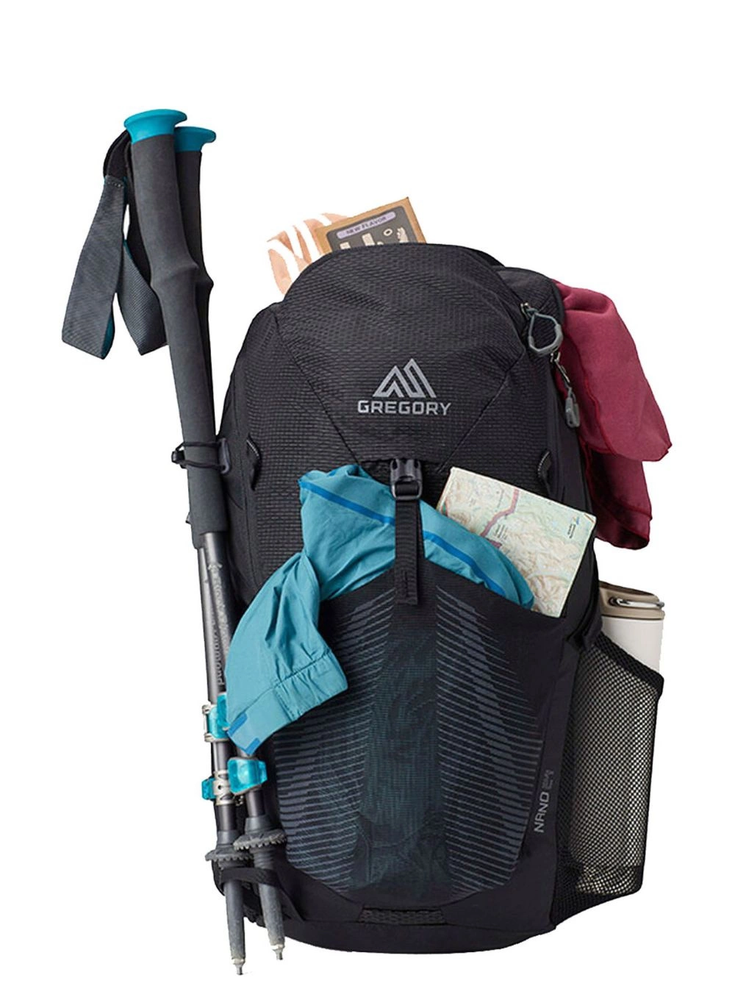 Trekingo kuprinė Gregory Nano, 24 l, juoda