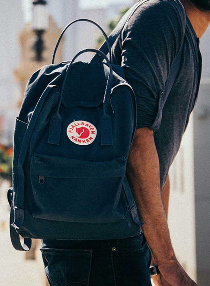 Fjällräven Kanken plecak Turistinė kuprinė Kreminis Polipropylen (PP), Vinylon