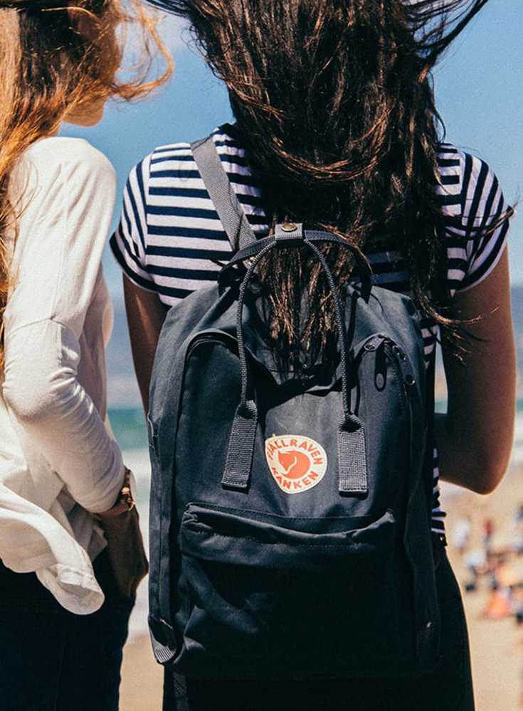 Fjällräven Kanken plecak Turistinė kuprinė Kreminis Polipropylen (PP), Vinylon