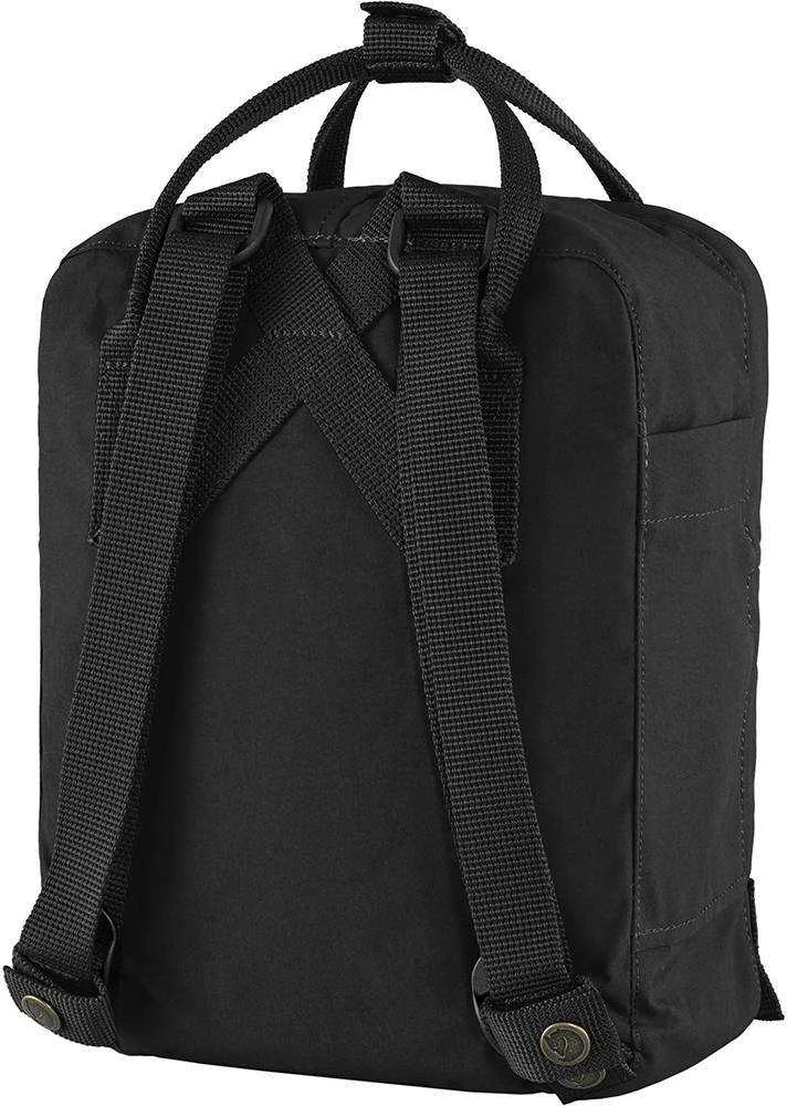 Carruzzo Fjällräven Kånken Mini Juodas vaikams miesto mokyklos kuprinė juoda (F23561-550)