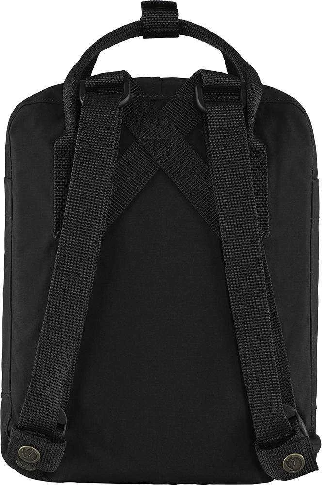 Carruzzo Fjällräven Kånken Mini Juodas vaikams miesto mokyklos kuprinė juoda (F23561-550)