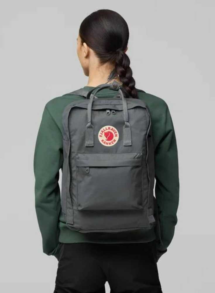 Fjällräven Kanken Nešiojamas kompiuteris 17 kuprinė, Frost Žalias
