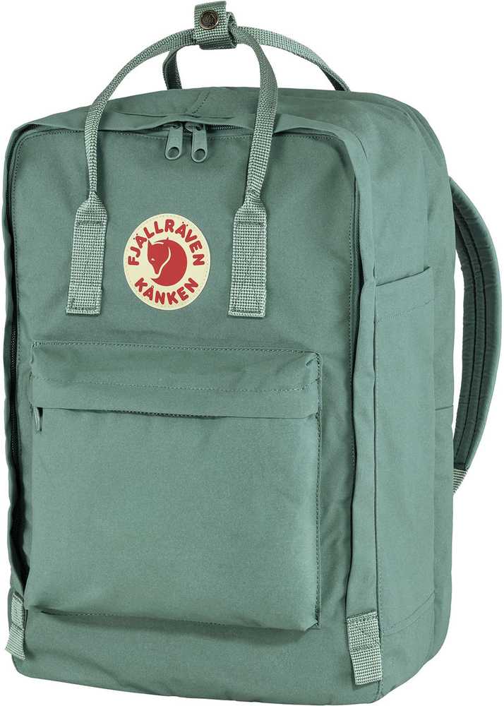 Fjällräven Kanken Nešiojamas kompiuteris 17 kuprinė, Frost Žalias