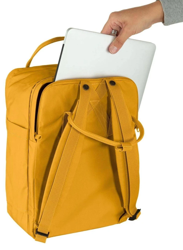 Kuprinė na laptopa Fjallraven Kanken Nešiojamas kompiuteris 17 - navy