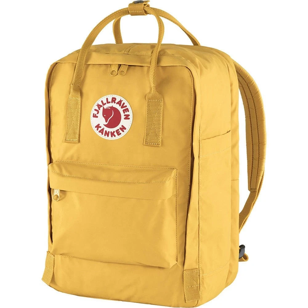 Carruzzo Fjällräven Kanken Nešiojamas kompiuteris 15″ kuprinė Kasdienė kuprinė Ochra Poliamidas, Polipropilenas (PP), Vinilonas