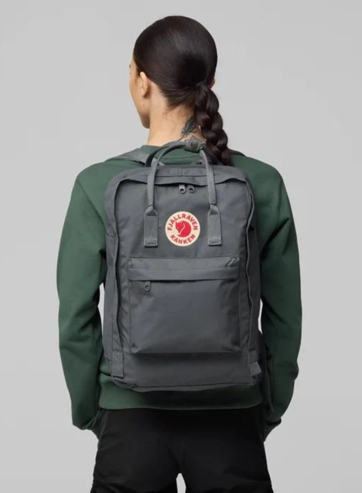 Fjällräven Kanken Nešiojamas kompiuteris 17 kuprinė, Frost Žalias