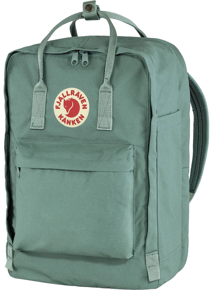 Fjällräven Kanken Nešiojamas kompiuteris 17 kuprinė, Frost Žalias