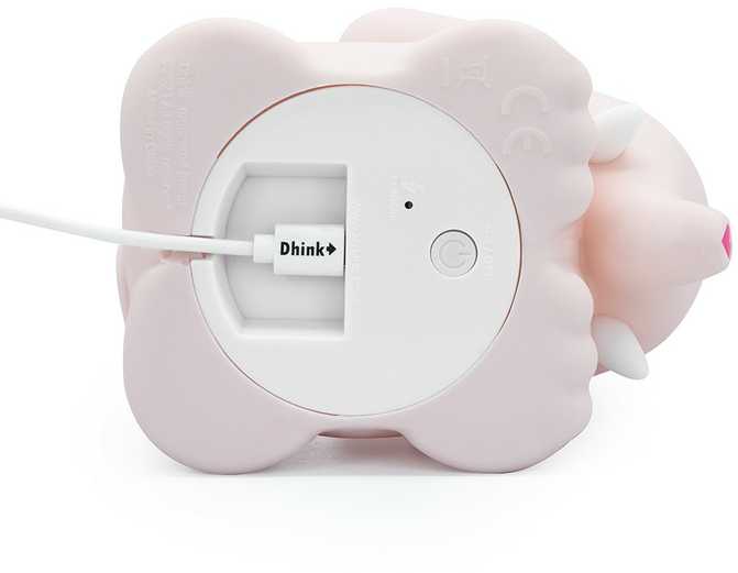 Dhink Silikoninė naktinė lemputė "drambliukas Maya" Usb įkrovimu