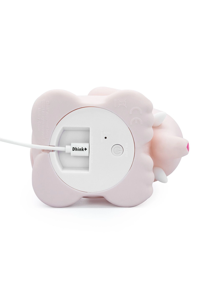 Dhink Silikoninė naktinė lemputė "drambliukas Maya" Usb įkrovimu