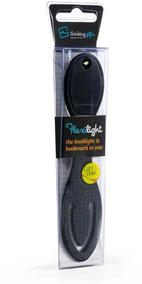 Thinking Gifts Flexilight Juodas - Lampka do książki - Juoda