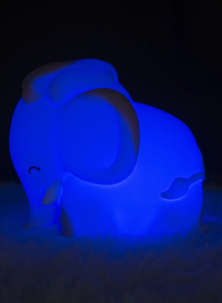 Dhink Silikoninė naktinė lemputė "drambliukas Maya" Usb įkrovimu