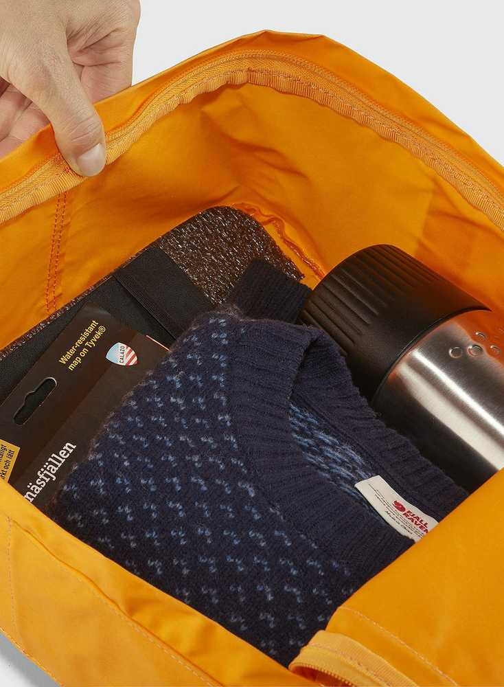 Carruzzo Fjällräven Kanken Rainbow kuprinė Kasdienė kuprinė Ąžuolas Vinilonas