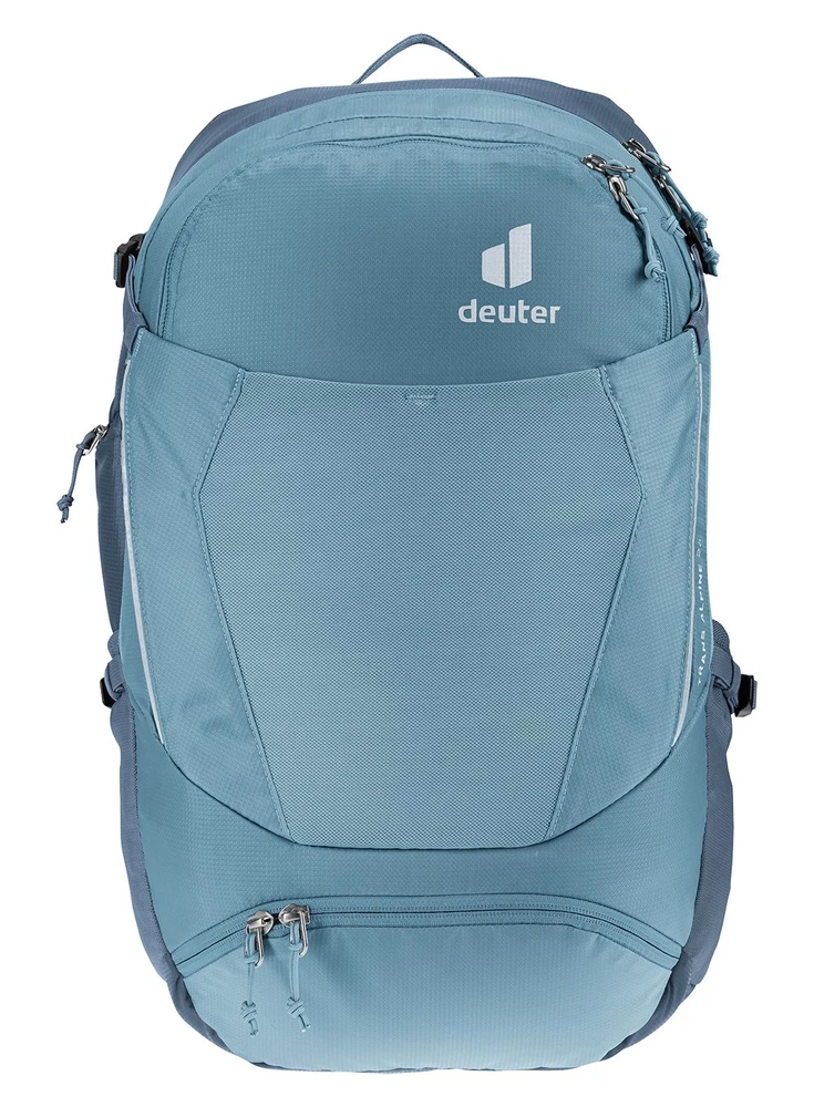 Mėlyna dviračių kuprinė Deuter Trans Alpine 24