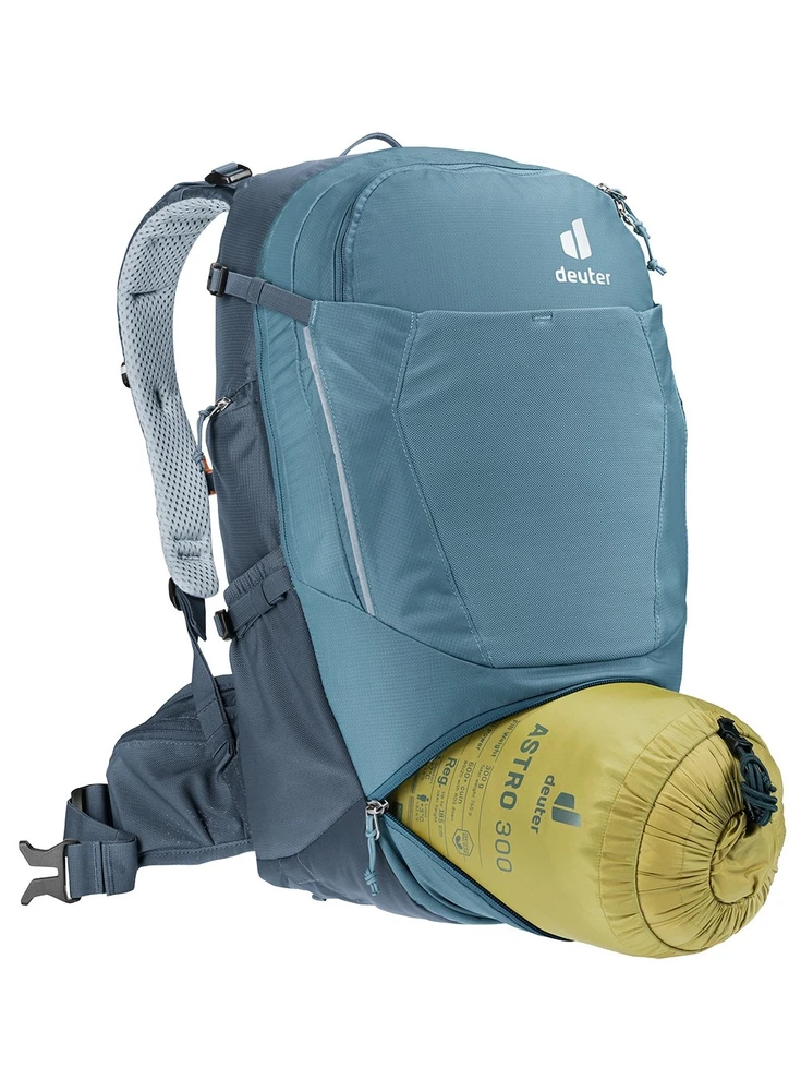 Mėlyna dviračių kuprinė Deuter Trans Alpine 24