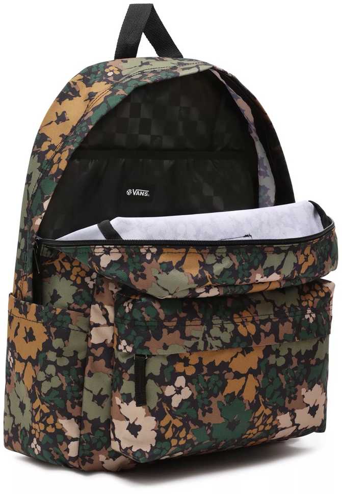 Vans Old Skool H2o kuprinė su gėlių raštu, žalia