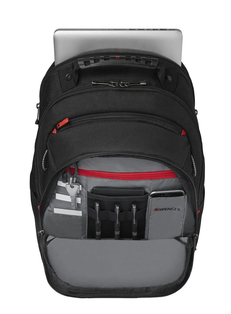 Wenger Backpack for laptop 16'' LEGACY juodas-pilkas