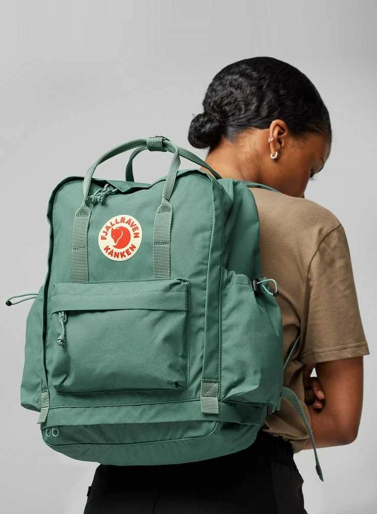 Kuprinė miejski Fjallraven Kanken Outlong - frost žalias