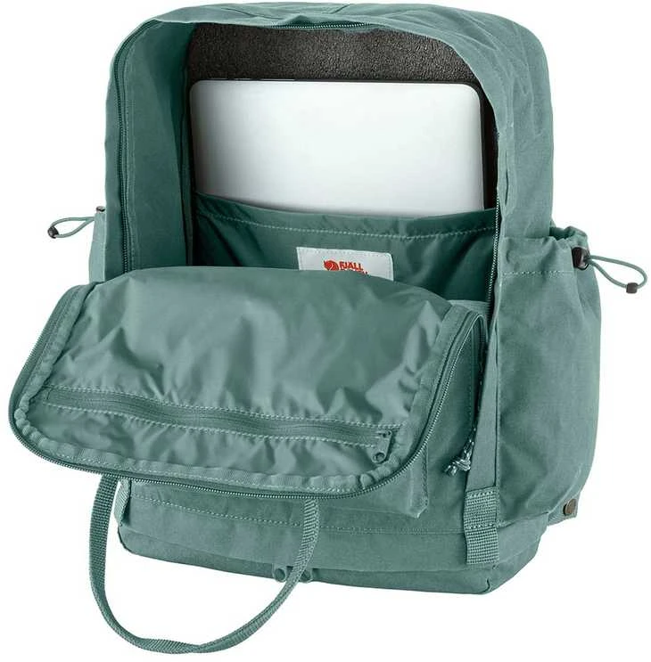 Kuprinė miejski Fjallraven Kanken Outlong - frost žalias