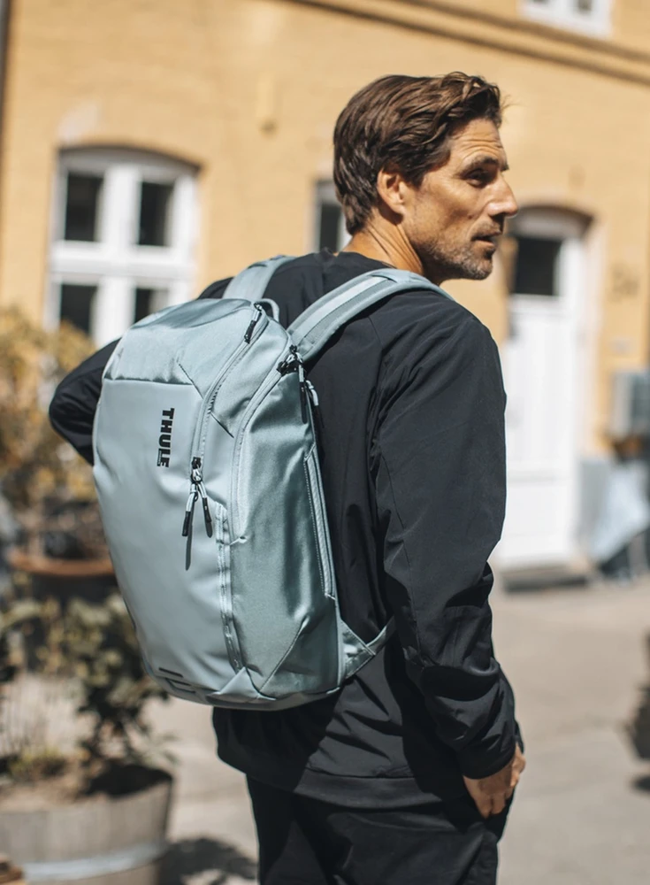 Thule | Backpack 26L | Chasm | Tinka iki 16 " | Nešiojamas kompiuteris backpack | Atsparus vandeniui | Pond Gray