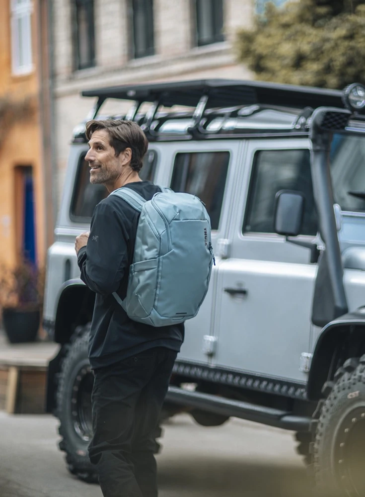 Thule | Backpack 26L | Chasm | Tinka iki 16 " | Nešiojamas kompiuteris backpack | Atsparus vandeniui | Pond Gray
