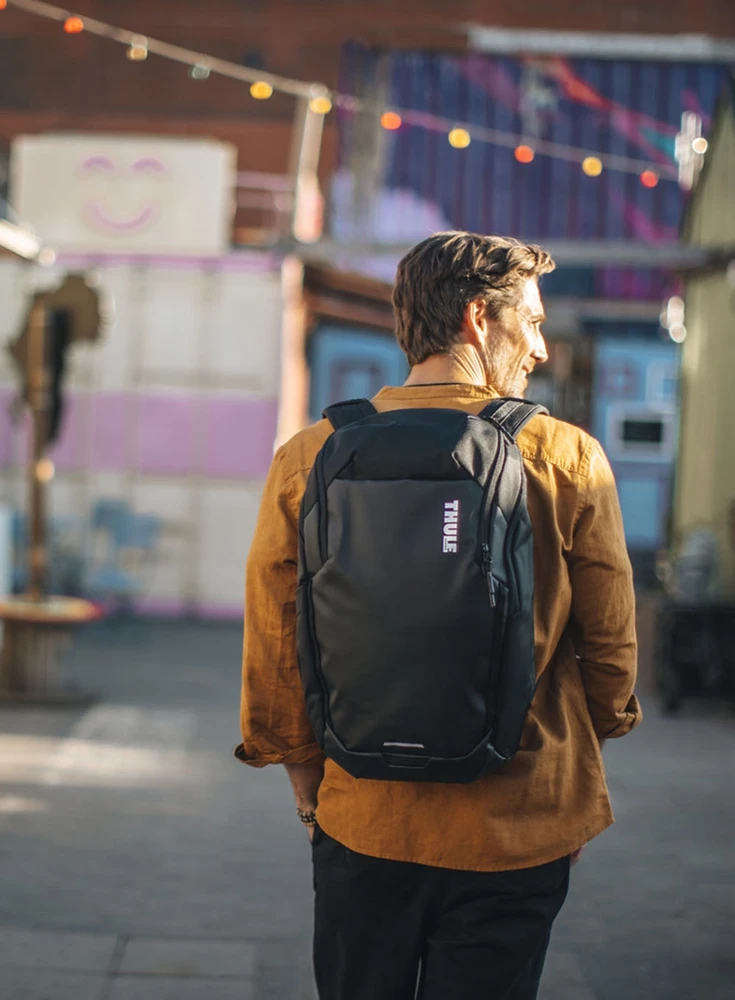 Thule | Backpack 26L | Chasm | Tinka iki 16 " | Nešiojamas kompiuteris backpack | Atsparus vandeniui | Juodas