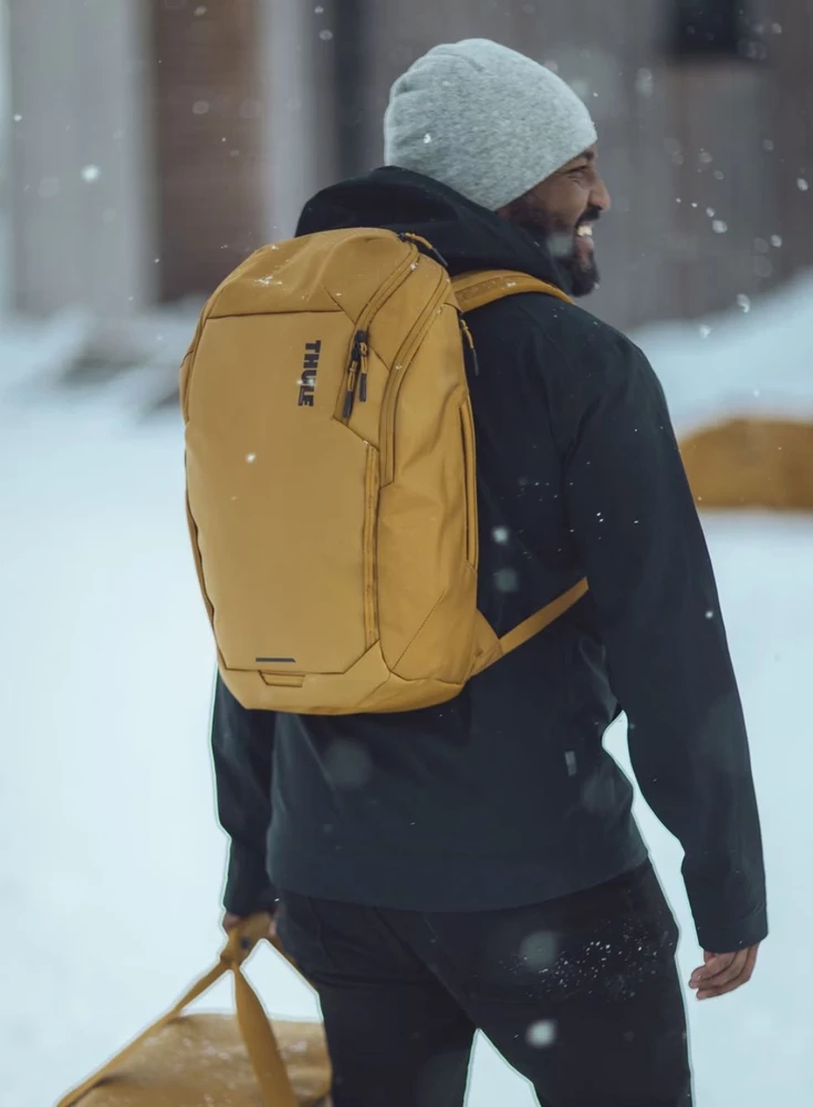 Thule | Backpack 26L | Chasm | Tinka iki 16 " | Nešiojamas kompiuteris backpack | Atsparus vandeniui | Golden Brown