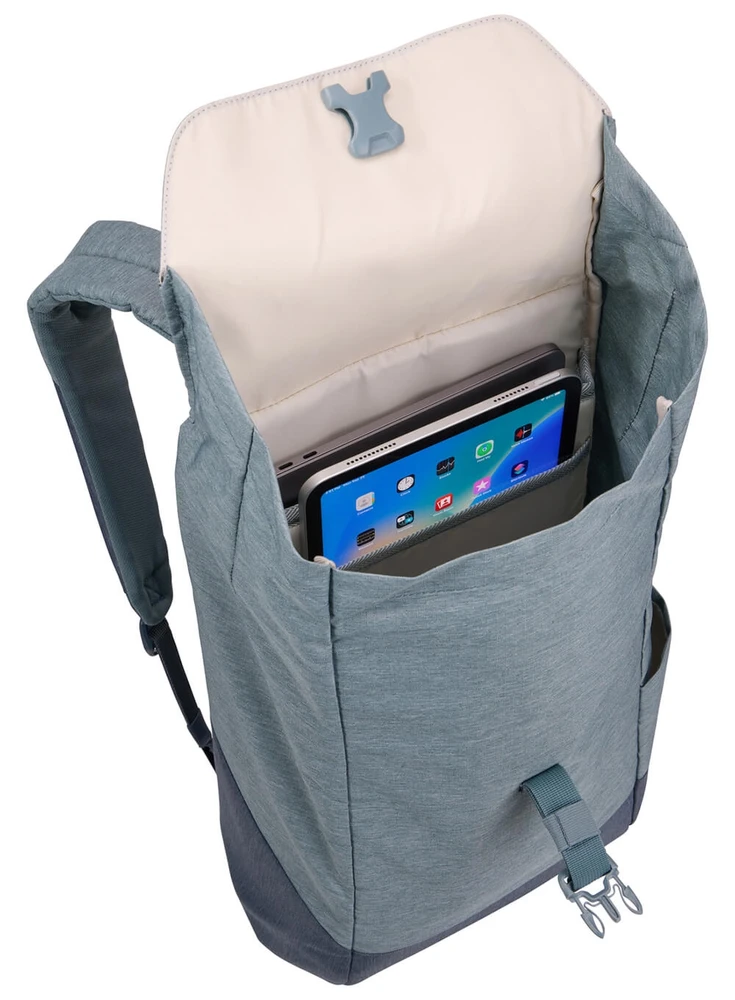 Thule | Lithos | Backpack 16L | Tinka iki 16 " | Nešiojamas kompiuteris backpack | Pond Gray/Dark Slate