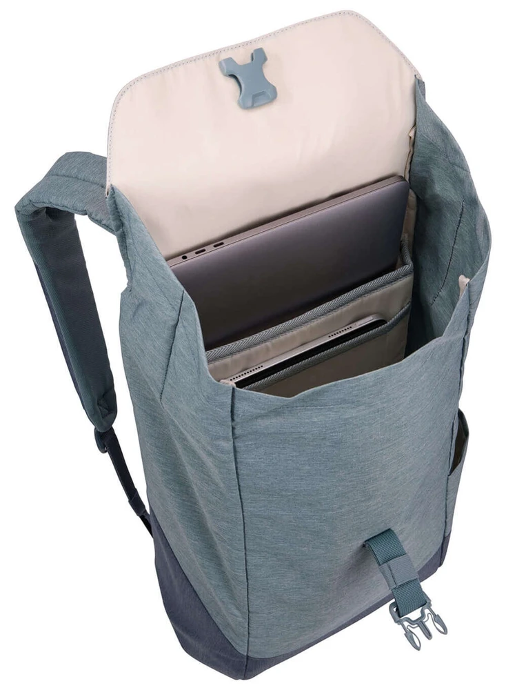 Thule | Lithos | Backpack 16L | Tinka iki 16 " | Nešiojamas kompiuteris backpack | Pond Gray/Dark Slate