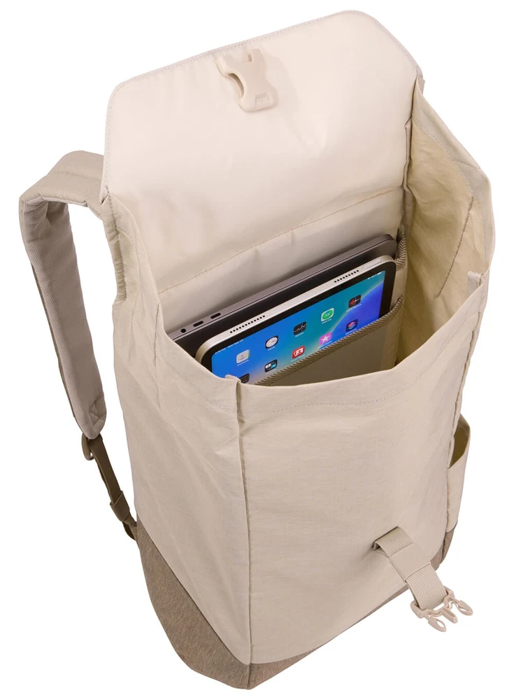 Thule | Backpack 16L | Lithos | Tinka iki 16 " | Nešiojamas kompiuteris backpack | Pelican Gray/Faded Khaki