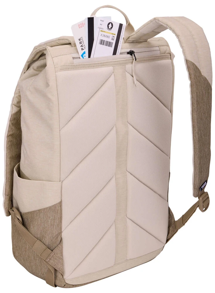 Thule | Backpack 16L | Lithos | Tinka iki 16 " | Nešiojamas kompiuteris backpack | Pelican Gray/Faded Khaki