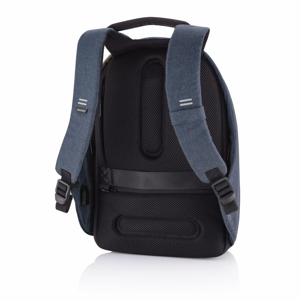 Kuprinė su apsauga nuo vagių XD Design Bobby Hero Regular, Mėlynos spalvos (Pažeista pakuotė)