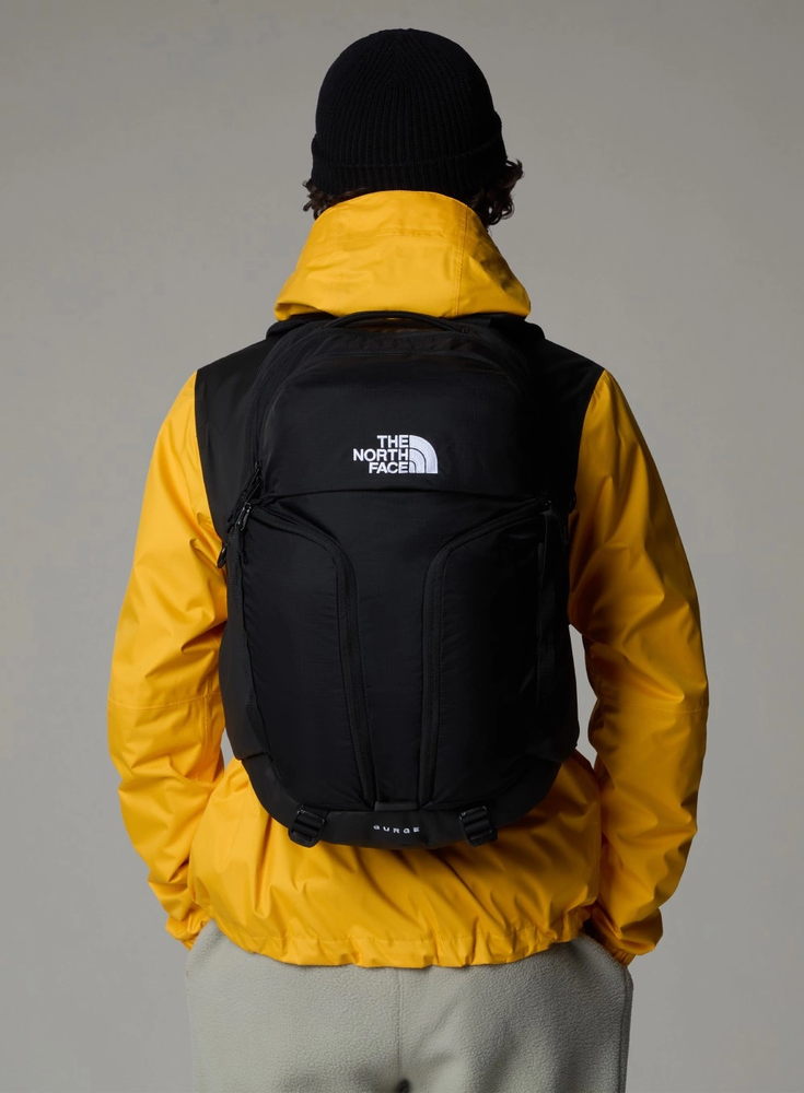 TNF The North Face NF0A52SG kuprinė Turistinė kuprinė Juoda Nailonas, Perdirbtas poliesteris