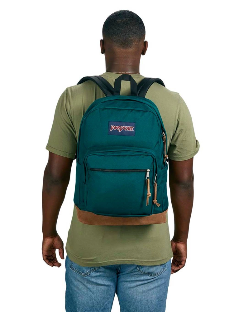 JanSport Right Pack Backpack žalia One size (EK0A5BAP5J4)