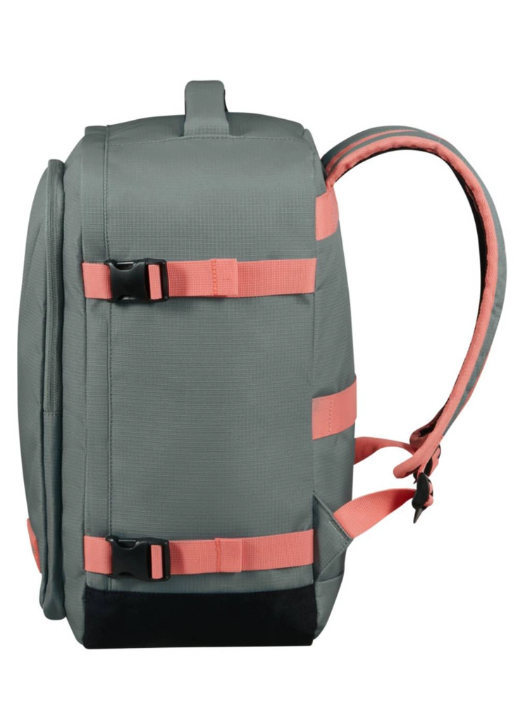149174 A635 Kuprinė KABINOWY (RYANAIR) AMERICAN TOURISTER TAKE2CABIN S SAGE/CORAL
