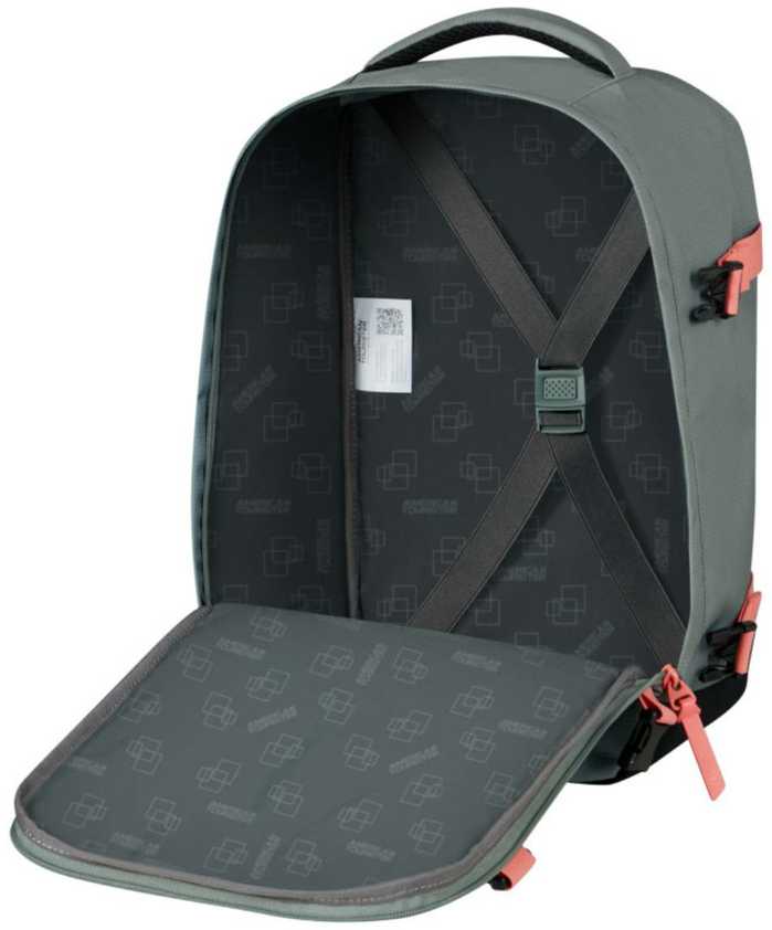 149174 A635 Kuprinė KABINOWY (RYANAIR) AMERICAN TOURISTER TAKE2CABIN S SAGE/CORAL