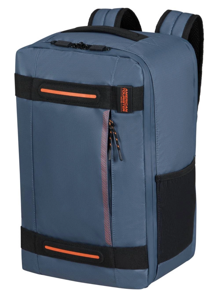 American Tourister Urban Track kuprinė 24l, mėlyna, nešiojamam kompiuteriui