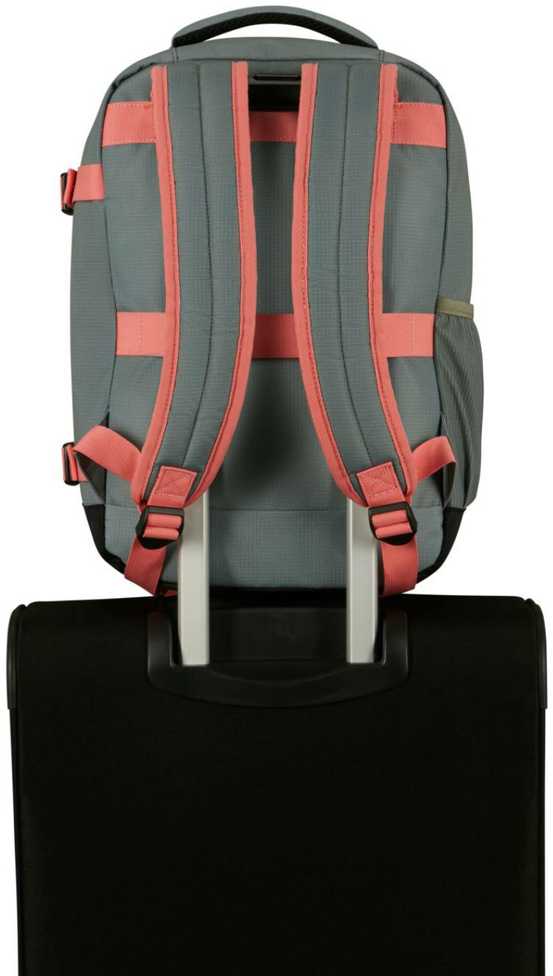 149174 A635 Kuprinė KABINOWY (RYANAIR) AMERICAN TOURISTER TAKE2CABIN S SAGE/CORAL