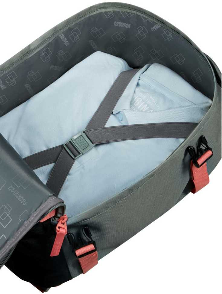 149174 A635 Kuprinė KABINOWY (RYANAIR) AMERICAN TOURISTER TAKE2CABIN S SAGE/CORAL