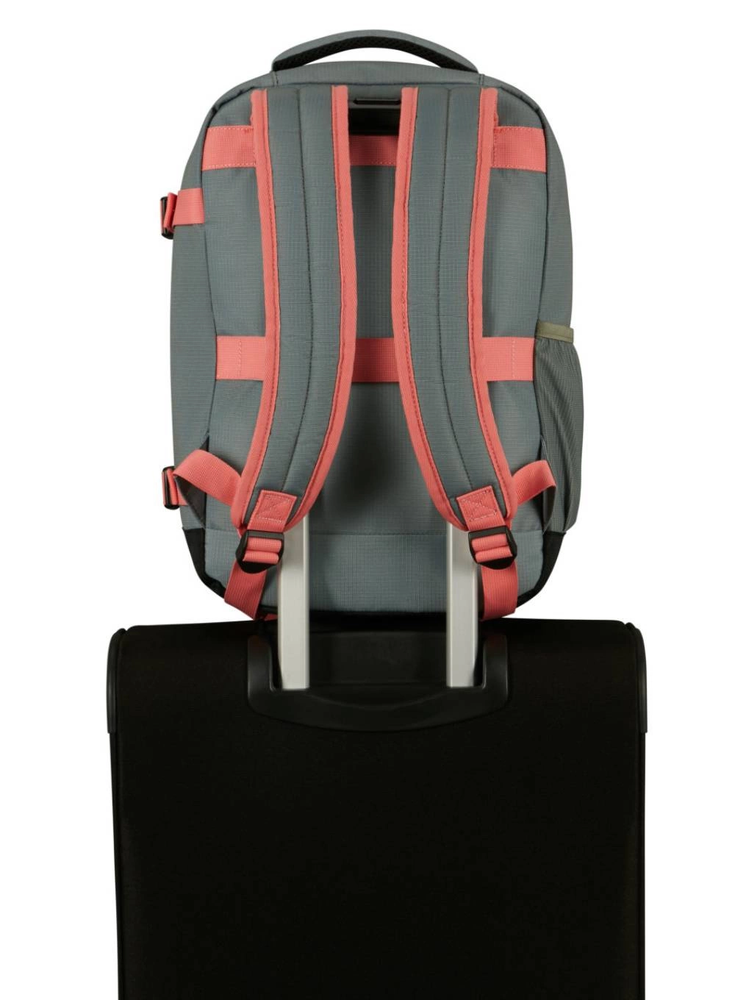 149174 A635 Kuprinė KABINOWY (RYANAIR) AMERICAN TOURISTER TAKE2CABIN S SAGE/CORAL