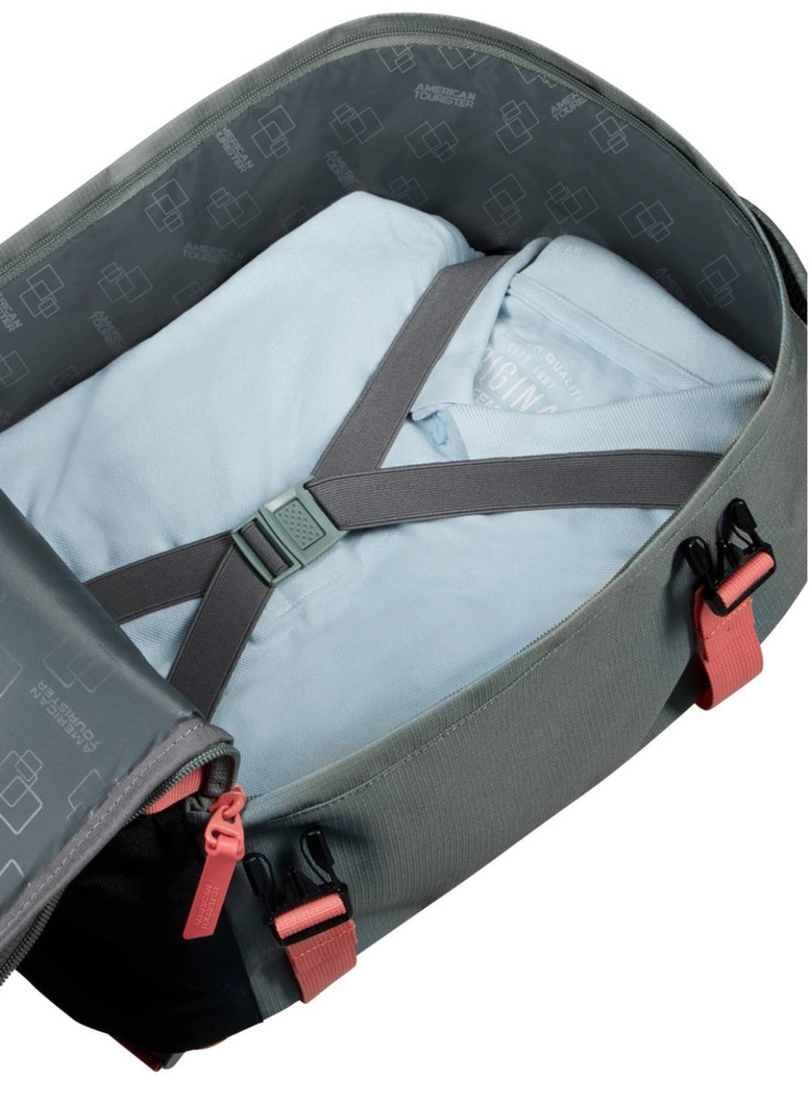 149174 A635 Kuprinė KABINOWY (RYANAIR) AMERICAN TOURISTER TAKE2CABIN S SAGE/CORAL