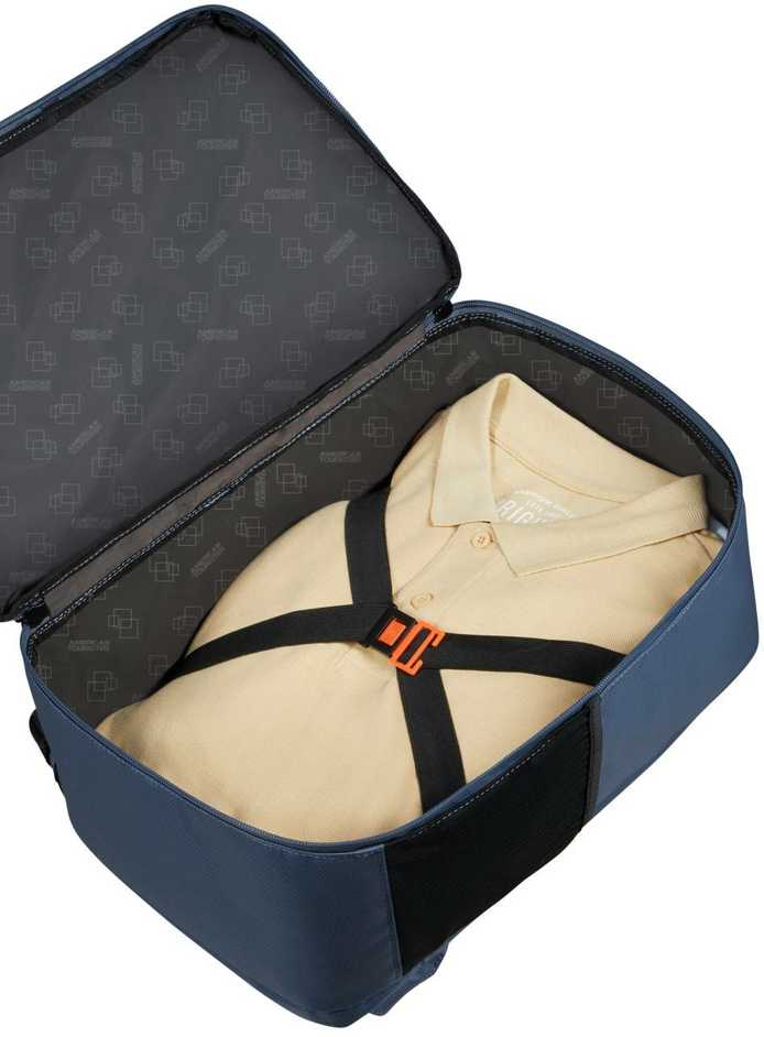 American Tourister Urban Track kuprinė 24l, mėlyna, nešiojamam kompiuteriui