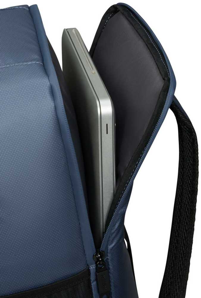 American Tourister Urban Track kuprinė 24l, mėlyna, nešiojamam kompiuteriui