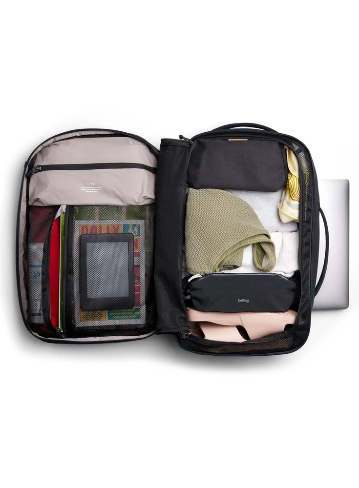 Bellroy Lite Travel Pack - plecak kelioninis 30L su kieszenią na laptop (juodas)