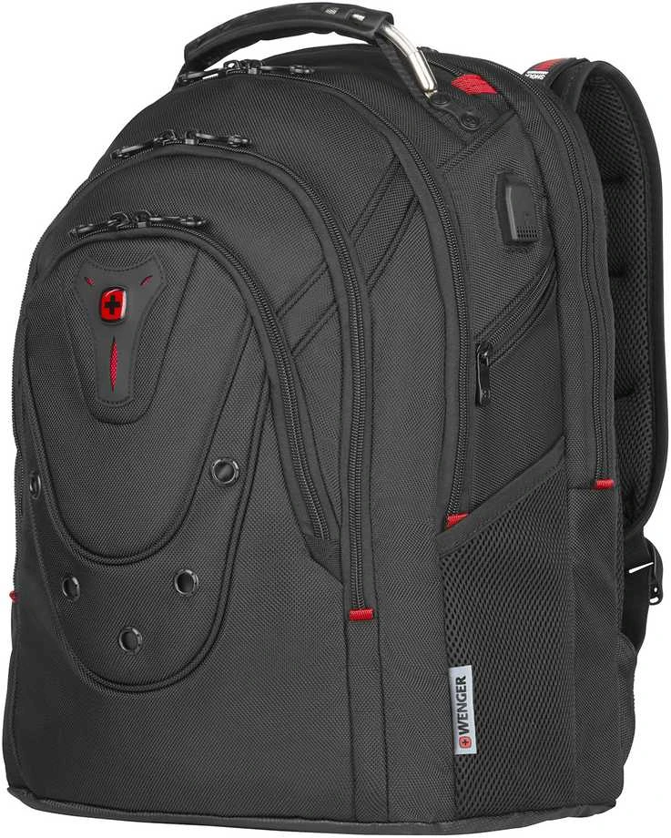Wenger Ibex Ballistic Deluxe nešiojamojo kompiuterio kuprinė 16 juoda