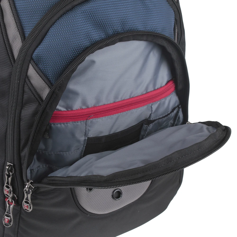 Wenger Backpack for laptop 17'' IBEX juodas-mėlynas