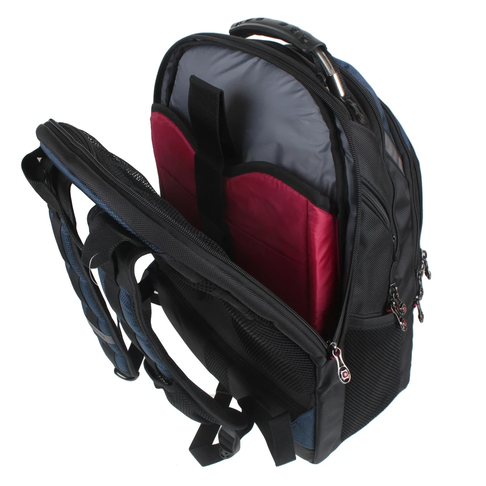 Wenger Backpack for laptop 17'' IBEX juodas-mėlynas