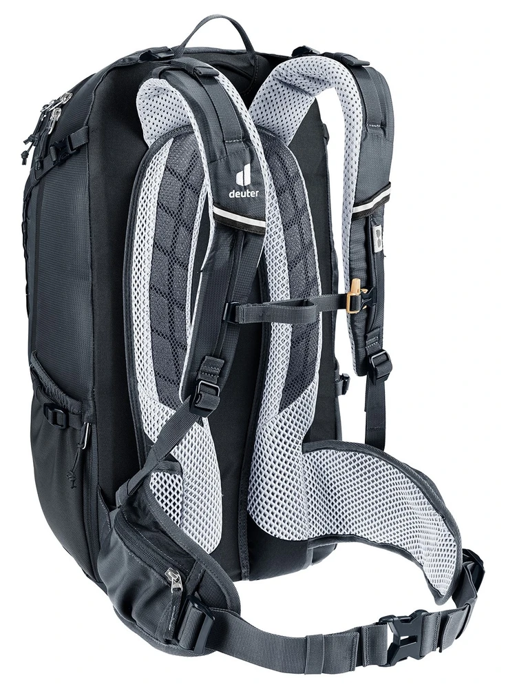 Kuprinė dviratininkams Deuter Trans Alpine 30 - Juoda