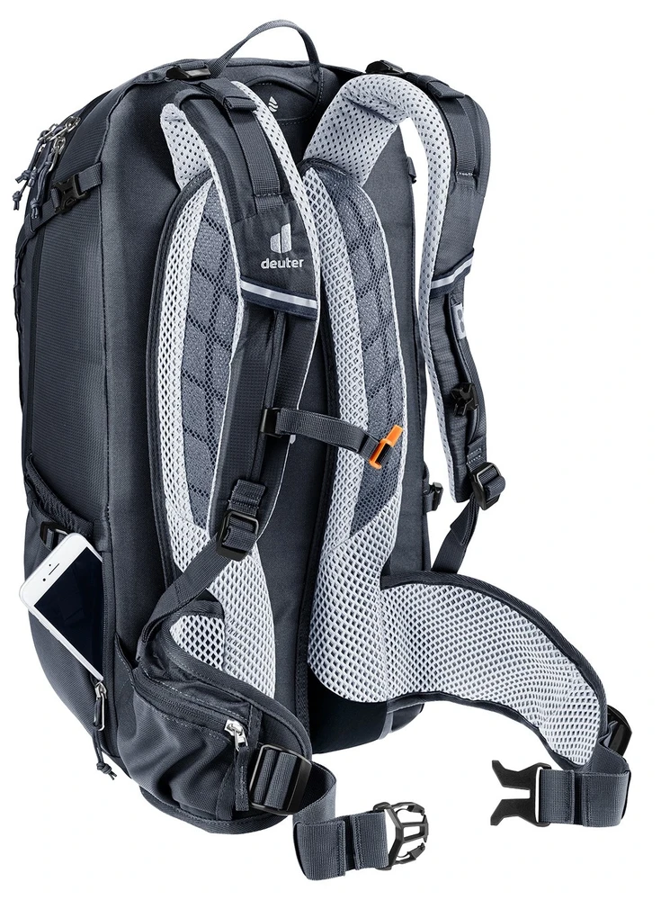 Kuprinė dviratininkams Deuter Trans Alpine 30 - Juoda