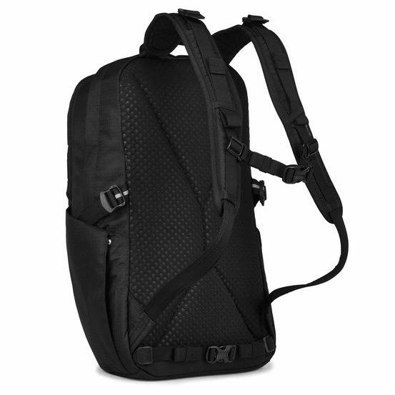 Pacsafe Vibe 25 kuprinė apsauganti nuo vagysčių – Tamsiai juoda