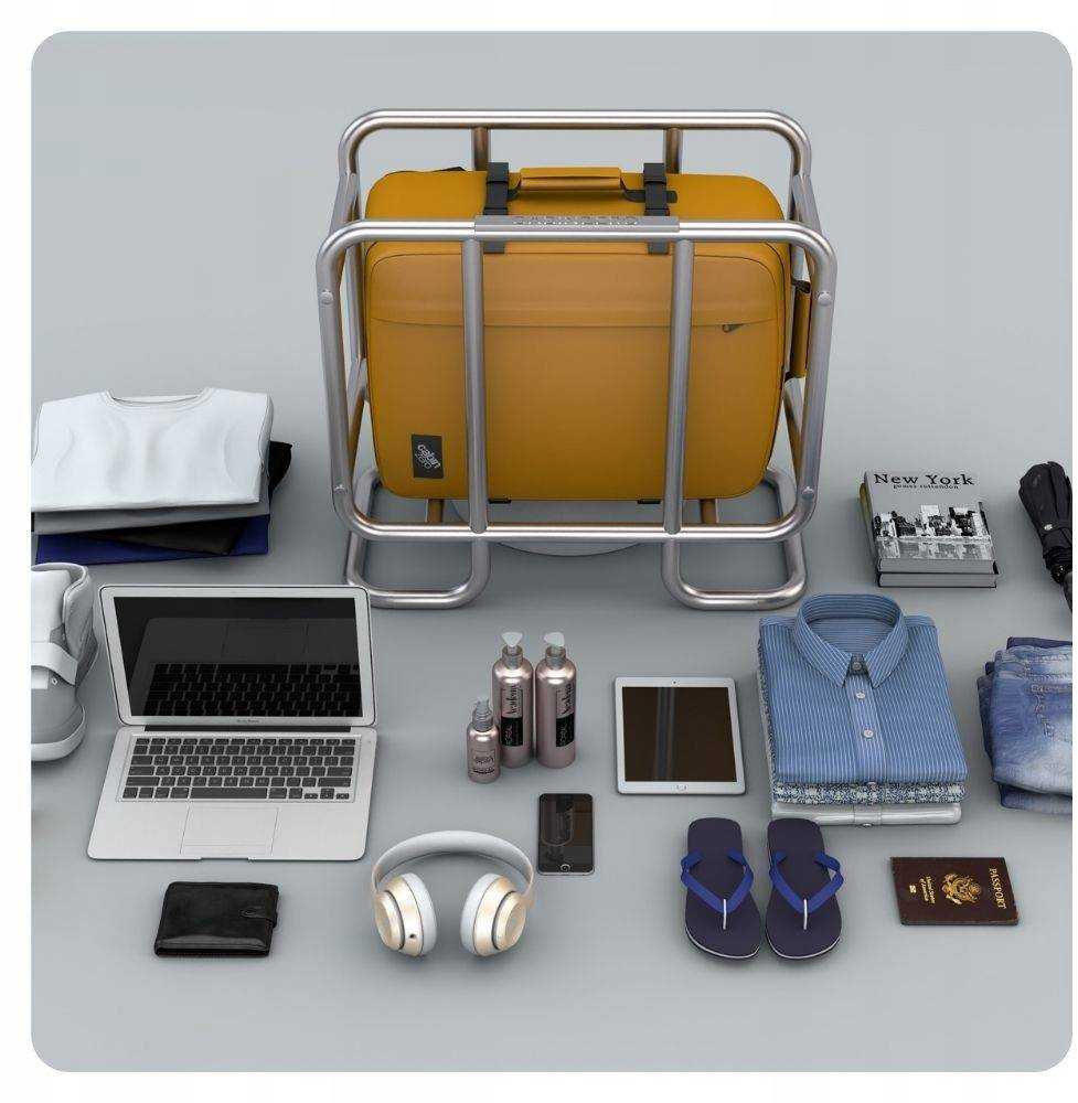 CabinZero Cabin Zero Classic Plus 32l - Kelioninis Kuprinės-rankinės Dydis